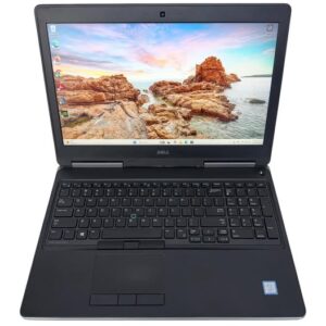 Laptop Dell Precision 7520, 15.6 Pulgadas, Procesador i7 7700HQ, 32gb de RAM, 240gb SSD ,1tb HDD, Nvidia Quadro M2200 4gb, Windows 11