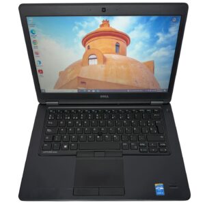Laptop Dell Latitude E5450, 14 pulgadas, Procesador i5 5300u, 4gb de RAM, 256gb SSD, Teclado iluminado, Windows 11