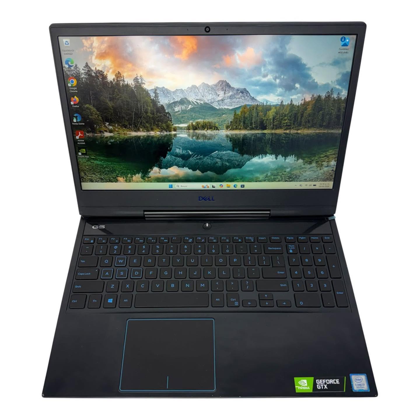 Laptop Dell G5 Procesador Intel Core i7-9750H, RAM 16Gb 2667mhz, SSD 256gb, HDD 500gb, GTX 1660Ti 6gb
