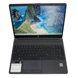 Laptop HP 15.6, Procesador i3-10110u, 8GB de Ram, 256GB SSD, Teclado extendido, Lector de tarjetas, W11