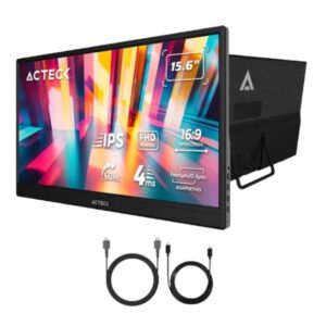 Monitor Portátil Acteck LinkPad LP15Y, LCD 15.6", 60Hz, 1920x1080 Full HD, G-Sync/FreeSync, Bocinas Integradas