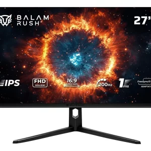 Monitor Gamer Plano 27 Pulgadas, 200Hz, Ips, Fast Hyper Nova 27 Fhd, Negro