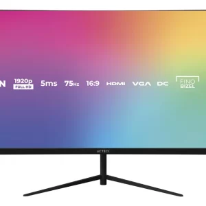 Monitor plano 27 pulgadas, Acteck Captive Vivid SP270 Elite Series, 1080p