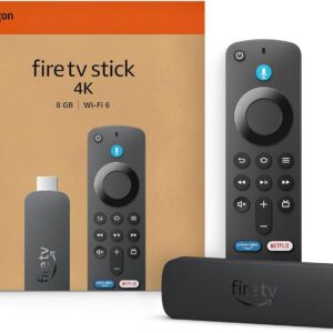 Amazon Fire TV Stick 4K, compatible con Wi-Fi 6, Dolby Vision/Atmos