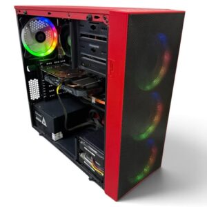 CPU Gamer, Ryzen 5 4600G, 16gb de RAM DDR4, 250gb SSD, 320gb HDD, 2tb HDD, AMD RX6500XT 4gb, Windows 11
