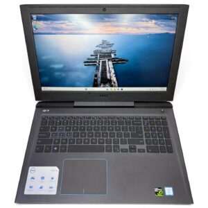 Laptop Dell G7 15, 17.3 pulgadas, ips, i7 8750h, 16gb de RAM, 128gb SSD, 1tb HDD, Nvidia GeForce GTX 1060 Max-Q, Teclado iluminado Usb C Thunderbolt, Windows 11