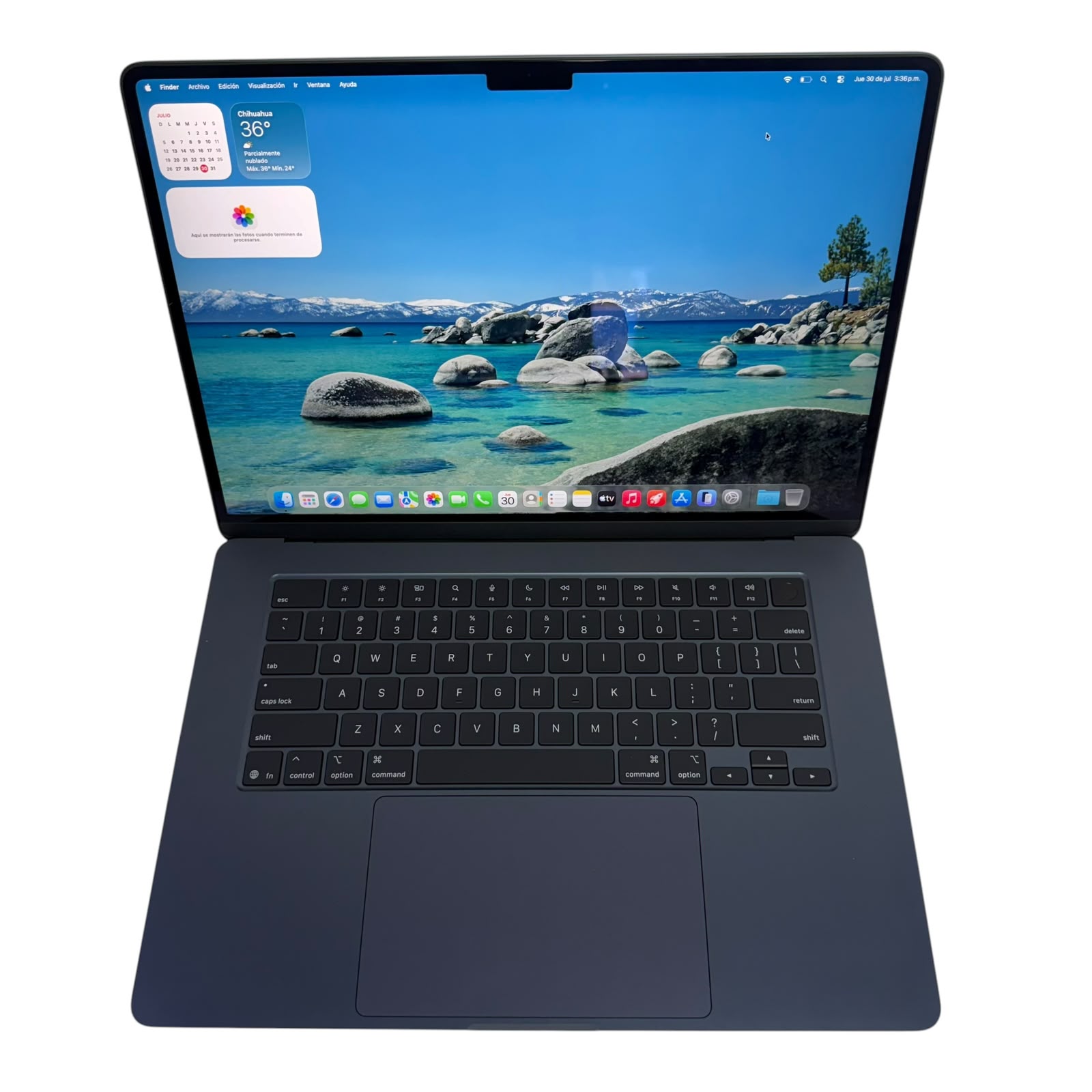 MacBook Air 2025, Pantalla 15.6, Chip M4, 16 Gb de ram,  SSD 256Gb, macOS Tahoe 26.6